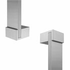 Puxador Para Portas Em Aço Inox Escovado 60cm Apolo