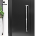 Puxador Para Portas Em Aço Inox Escovado 80cm Apolo