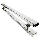 Puxador Para Portas Grand Clean Aço Inox Polido Brilhante - P