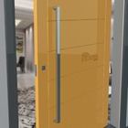 Puxador Para Portas Greco Aço Inox Polido Brilhante - Puxador