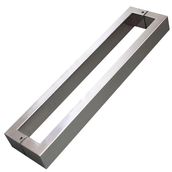 Puxador para portas H40 Inox Escovado 820mm Geris