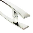 Puxador Para Portas Lugui 1 2 M Aço Inox Escovado