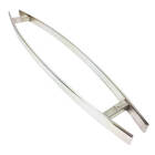 Puxador Para Portas Lugui 1 M Aço Inox Escovado