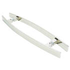 Puxador Para Portas Lugui Aço Inox Polido Brilhante - 1 50 M