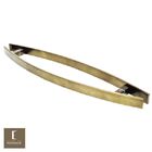 Puxador Para Portas Lugui Ouro Velho Antique - 1 0 M - Furaçã