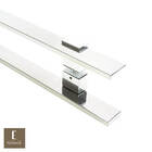 Puxador Para Portas Luma Aço Inox Polido Brilhante - Puxador