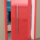 Puxador Para Portas Slin Aço Inox Polido Brilhante - Puxador