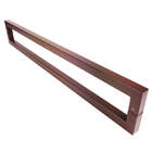 Puxador Para Portas Slin Corten - 1 525 M - Furação 1 50 M