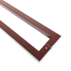 Puxador Para Portas Slin Corten - 32 5 Cm - Furação 30 Cm