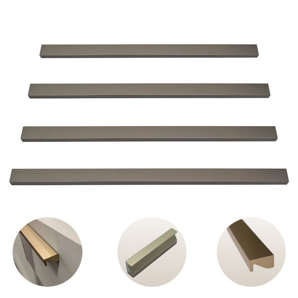 Puxador Perfil Libero Nuovo Torralba Furação 96mm 4 Unidades