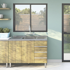 Puxador Perfil para Móveis Sobrepor Alumínio 3000mm Anodizado 1 peça