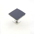 Puxador Pinn - Couro Legítimo Azul Marinho Couro:azul Marinho