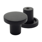 Puxador Ponto Bari Preto Fosco - Gruppa