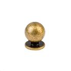 Puxador Ponto Bola Ouro Velho 25mm - Puxe Chic