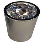 Puxador Ponto Cromado 2cm Para Móveis Torralba Trend Redondo