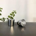 Puxador Ponto Cromado 2cm Para Móveis Torralba Trend Redondo