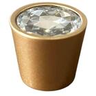 Puxador Ponto Dourado Diamante Para Móveis Trend Torralba Ba