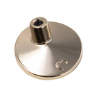 Puxador Ponto Mini Grava Ouro - Obispa