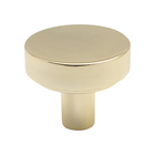 Puxador Ponto Mini Quebec Ouro 35mm - Obispa