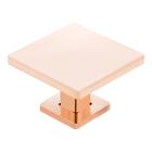 Puxador Ponto Quadrado Rose 35mm - Hastvel