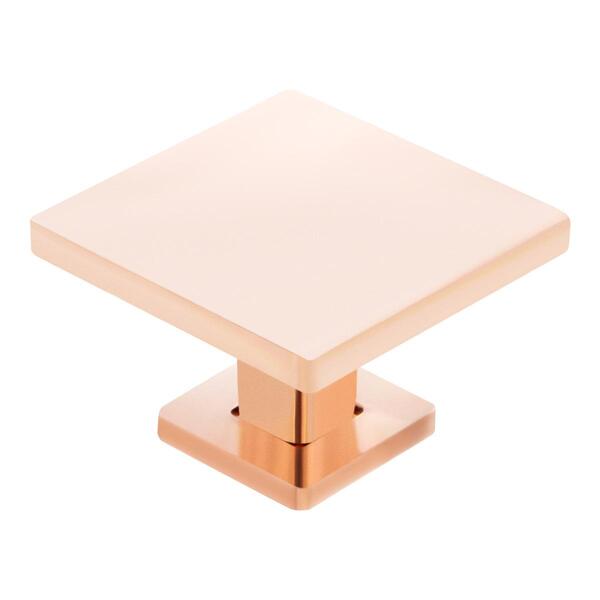 Puxador Ponto Quadrado Rose 35mm - Hastvel