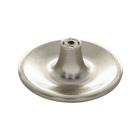 Puxador Ponto Vicenza Níquel Escovado 80mm - Obispa