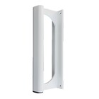 Puxador Porta Portao Aluminio Madeira Buzio Branco Pux-144 14