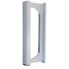 Puxador Porta Portao Aluminio Madeira Buzio Fosco Pux-144 140