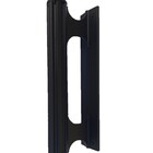 Puxador Porta Portao Aluminio Madeira Ferro Buzio Reto Preto