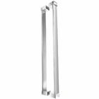 Puxador Portas Aço Inox Alto Padrão 100 Cm Deca 700de Fosco