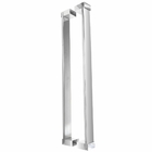 Puxador Portas Aço Inox Alto Padrão 120 Cm Docol 800do Fosco