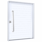 Puxador Portas Aço Inox Alto Padrão 40 Cm Deca 700de Fosco