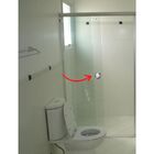 Puxador Redondo Adesivo Para Armário, Box, Porta E Janela De