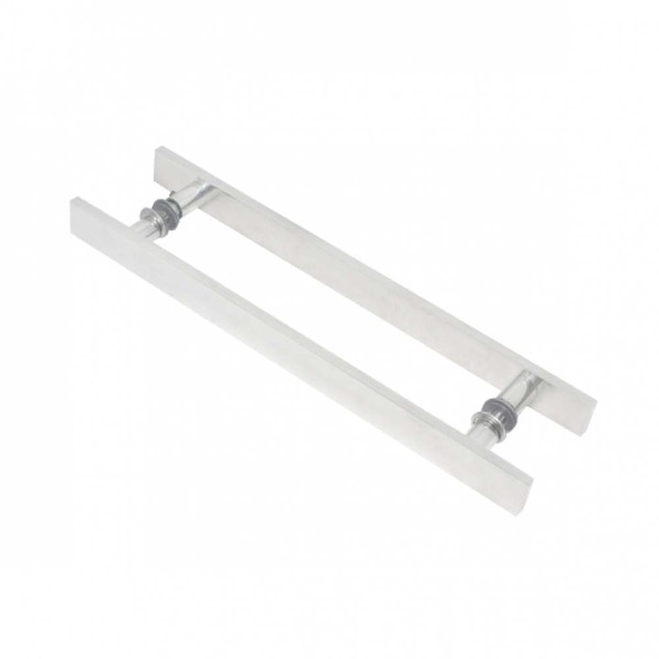 Puxador Retang. Al Reto 800mm Cromado