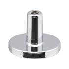 Puxador Ruiz 191 Ponto Redondo Cromado Para Móvel Armários E