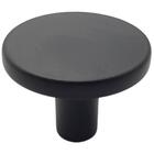 Puxador Ruiz 191 Ponto Redondo Preto Fosco Para Móveis Armár
