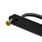 Puxador Rustico Preto Para Moveis Puxador Alça Gaveta Kit 6 U