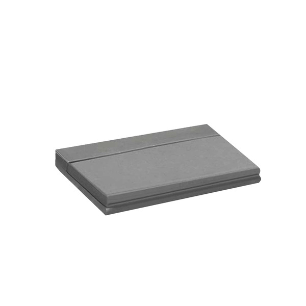 Puxador Scandinavian Stone Níquel Velho 48mm - Zen Design