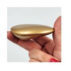 Puxador Seixo G 78mm X 50mm Dourado Matte (fosco) Zen