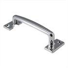 Puxador Serralheiro Cromado 120mm - Fama