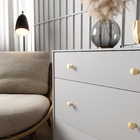 Puxador Sinnai Il 808 - Dourado Fosco - 30mm