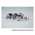 Puxador Sobrepor Cup Ponto Niquel Velho Zen Unico