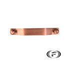 Puxador Sobrepor Nord 160mm Cobre Vecchio Zen Unico