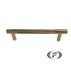 Puxador Sobrepor Zigrinato Il 1580 Dourado Escovado Italy Line