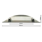 Puxador Soneto Concha Zamac 104mm - Antique Brilho