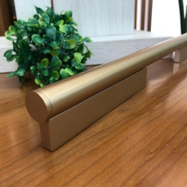 Puxador Sorento Dourado 224mm Zen Zp5450 | Leroy Merlin