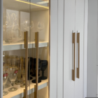 Puxador Sorento Granado 320mm Dourado Zen Zp5451