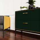 Puxador Tellus Il 2096 - Dourado Matte - 160mm