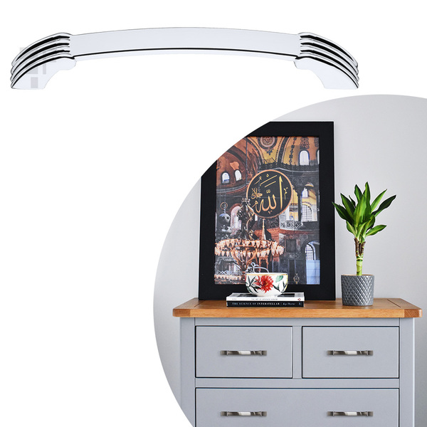 Puxador Tellus Il 2098 - Cromado - 160mm