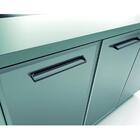 Puxador Toulon 2544 Preto Fosco Para Móveis Armários Gavetas